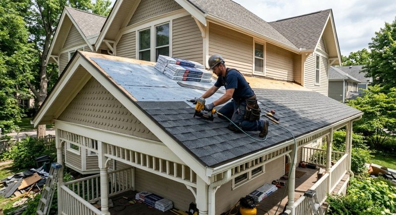 Asphalt Shingles Installation in Worcester, MA