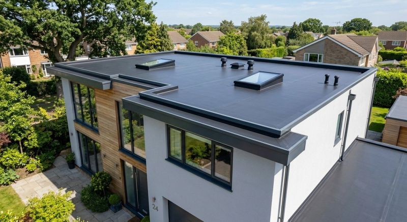 Flat Roof Construction in Fredericksburg, VA