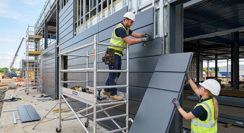 Steel Cladding Installation in Norwalk, CT